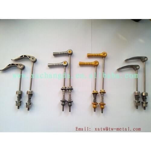 Titanium quick release wholesale quick release used for rear wheelset and front wheelset