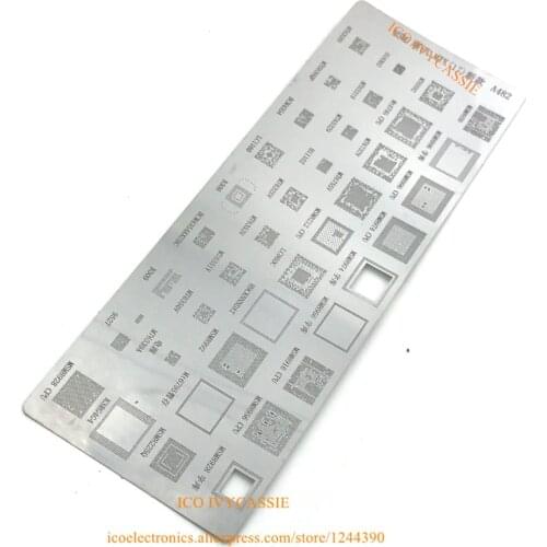 For MSM8225Q K3RG4G MSM8928CPU M76339A MSM8212CPU MT63329 MSM8956CPU B309 MT6350V BGA Stencil Reball Direct Heating Template