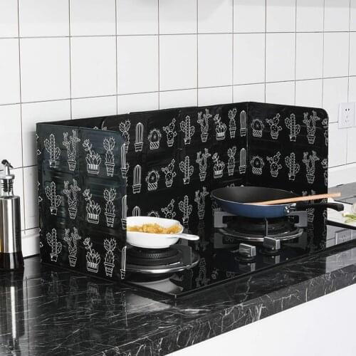 Fried Vegetable Heat Insulation Oil-proof Plate Splash-proof Blast Gas Cover Oil-proof Aluminum Foil Plate Cooker Table