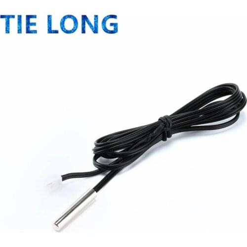 1M NTC Thermistor Temperature Sensor Waterproof Probe Wire 10K 1% 3950 W1209 W1401 cable