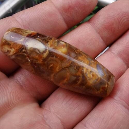 1pcs Wholesale Natural Agate Dzi Beads Loose Jewelry DIY Material Pendant Necklace Bracelet Rosary Collection Mans Womans Wear