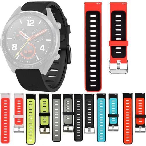 2019 New Watch Band Fashion Replacement Sport Silicone Watch Band Wrist Strap For Huawei Watch GT Good Quality Watch Strap