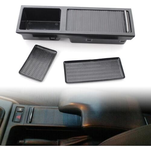 Car Front Center Console Storage Trays Drink Cup Holder For BMW E46 320d 320i 323i 325i 3 Series 1998 1999 2000 2001 - 2007