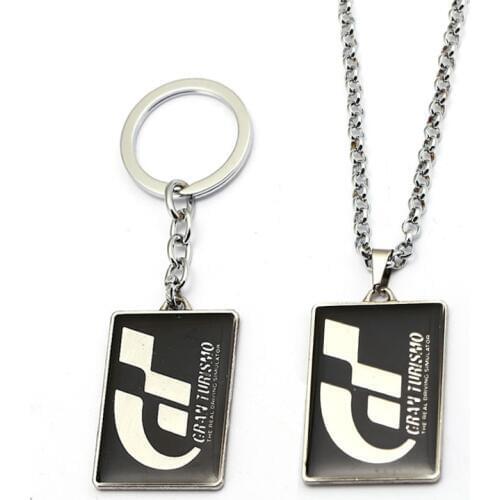 Game Gran Turismo Metal Keychain GT POLYPHONY Racing Key Ring Chain Holder Chaveiro llavero Men Birthday Gift Porte Clef HF12769