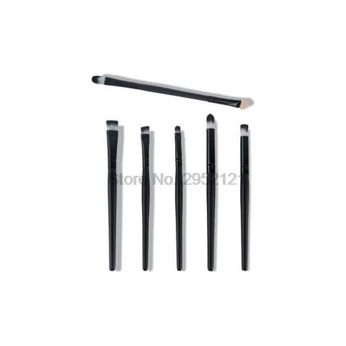 By dhl or ems 200sets 6pcs/set Makeup Brushes Makeup Cosmetics Brushes Eye Shadows Eyeliner Nose Smudge Brush Tool Set Kit new