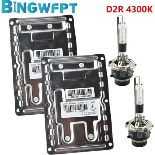 For B6 A4 Porsche Jaguar 89030461 89032131 89030967 HID Xenon Ballast+D2R LAD5G 12Pin D1S D2S