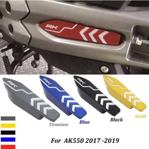 For KYMCO AK550 2017-2019 New AK 550 Motorcycle Accessories Decoration Parts Scooter Rocker Arm Cover Proective Guard Cover
