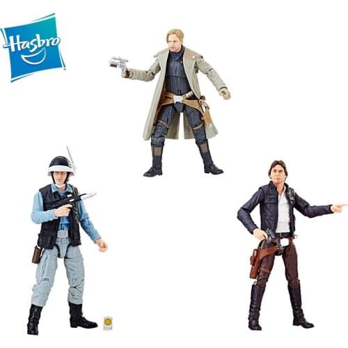 Hasbro Star Wars Anime figure Ranger Solo Han Suro Rebel soldier Tobias Beckett Museum frame model birthday present Collectable