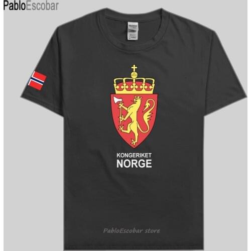 Norway Norge men t shirt nation team jerseys cotton t-shirts sporting tshirt country fitness gyms tees Norwegian clothes