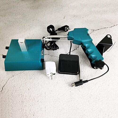 HCT-80 pedal soldering machine semi-automatic temperature-adjustable and constant-temperature soldering gun soldering machine