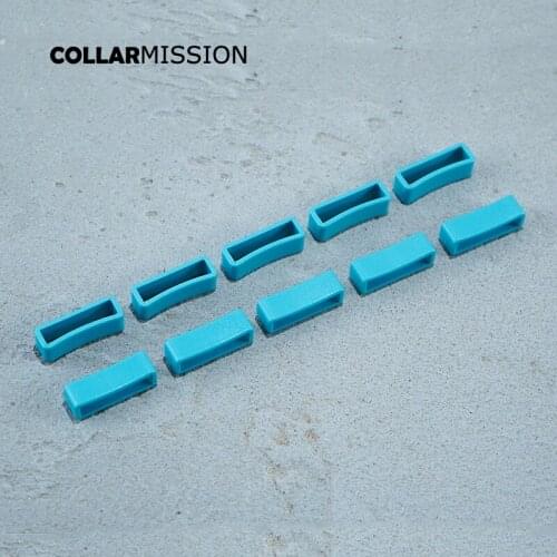 Painted plastic rectangular ring buckle for waist belt dog collar webbing bag accessories 25mm lake blue SK25SJ11