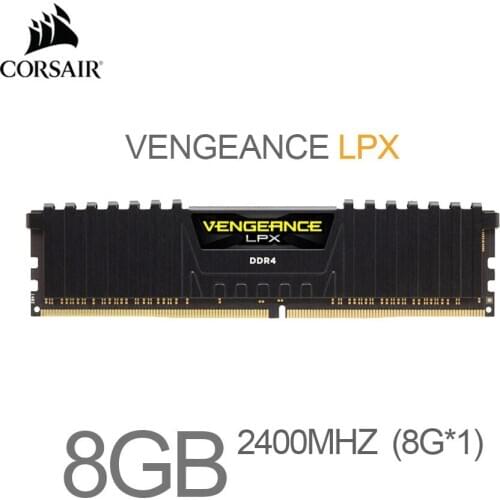 CORSAIR Vengeance LPX 8GB DDR4 PC4 2400Mhz 3000Mhz 3200Mhz 3600Mhz DIMM Module PC Cmputer Desktop RAM Memory