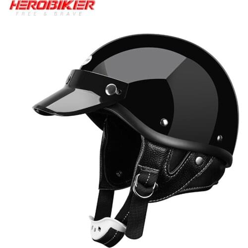 Motorcycle Helmet Retro Half Face Helmet Moto Helmet Motorcycle Racing Off Road Helmet Casco Moto Capacete Casque