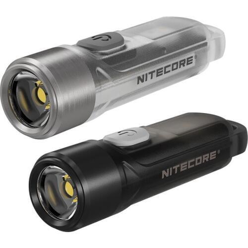 NITECORE TIKI LE Mini Led Flashlight P8 CRI White+UV LED Keychain Flashlight with USB Charging for Hiking and Camping