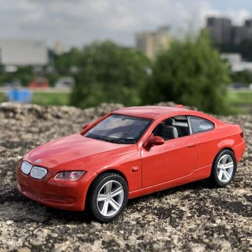 Red 1/43 New Special Offer Die-casting Metal German 3 Series Coupe Model Furniture Display Collection Toys For Children