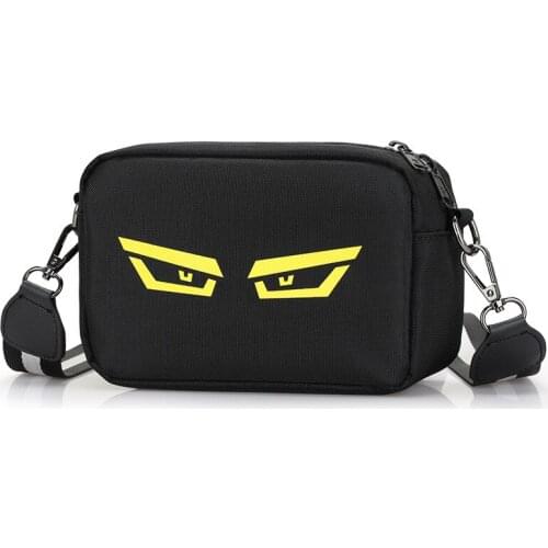 New Product Devil Eyes Fashion Casual Sport Travel Camp School Crossbody Bags Korean Version Chest Bags Multifunctional Wallet