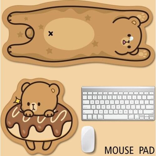 Original Cartoon Duck Cat Cute Portable Home Office Game MousePad Resting Surface Protective dining Desk Writing Mat laptop pad