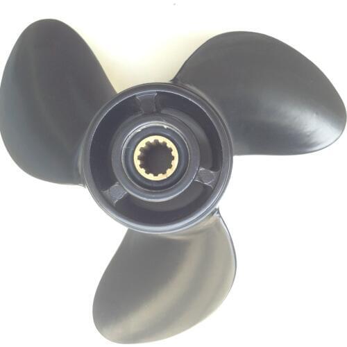 Free shipping 8.5 x 7.5 For 8-9.9 HP 12 spine for MERCURY ALUMINUM PROPELLERS Motors engines marine outboard propellers