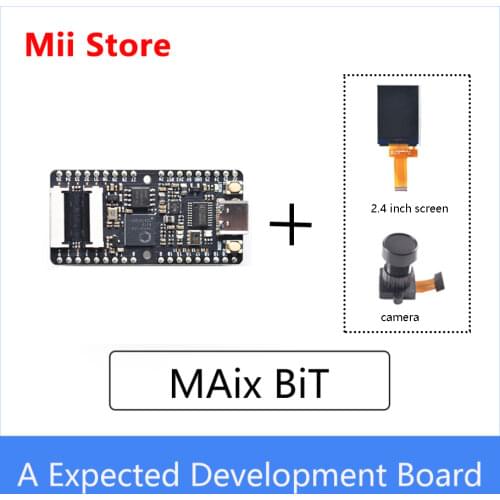Sipeed Maix Bit Kit RISC-V AI+ loT with 2.4-Inch Screen and Camera