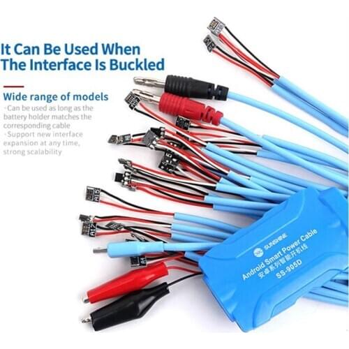 SUNSHINE SS-905D Omnipotent Mobile Phone Power Cable For Phone 6S/7/8/X XS MAX XR 11 Pro Max Phone Power Control Test Cable