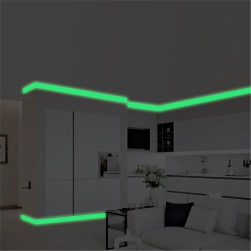 Luminous Family Baseboard Wall Sticker Removable Mural Decals DIY Car stickers Home Decoration Art Decal Glow In The Dark 2021