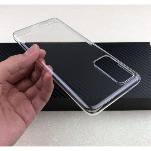 For Samsung Galaxy A82 / Quantum2 Hard PC Camera Protect Case Ultra Thin Clear Hard Plastic DIY Full Cover Protective Skin