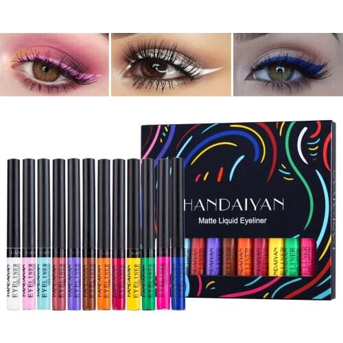 1PC 12 Colors Neon Loose Powder Eyeshadow Pigment Matte Mineral Spangle Nail Powder Make Up Shimmer Shining Eye Shadow Makeup