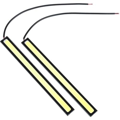 2pcs 17 CM COB LED Car Lamp External Lights Auto Waterproof Car StylingDaytime Driving Fog Lights Vehicle Daytime Running Light