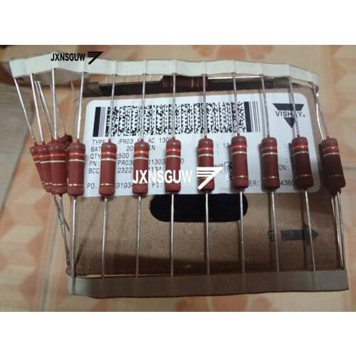 20PCS NEW Original VISHAY PR03 5% 3W130K red Resistance 3W 130K Film Resistor 68K 3W