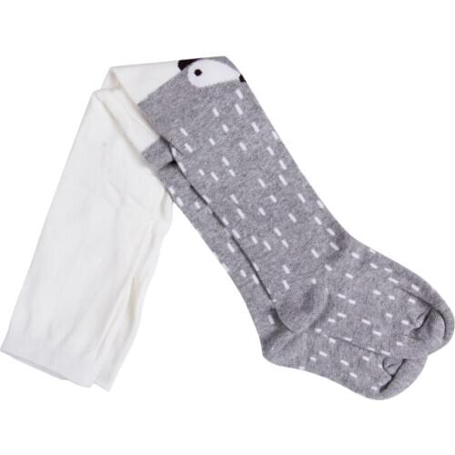 2016 New Autumn Cartoon Fox Baby Girl Tights Cotton Cute Children Stocking Baby Pantyhose For Kid 0-5Years