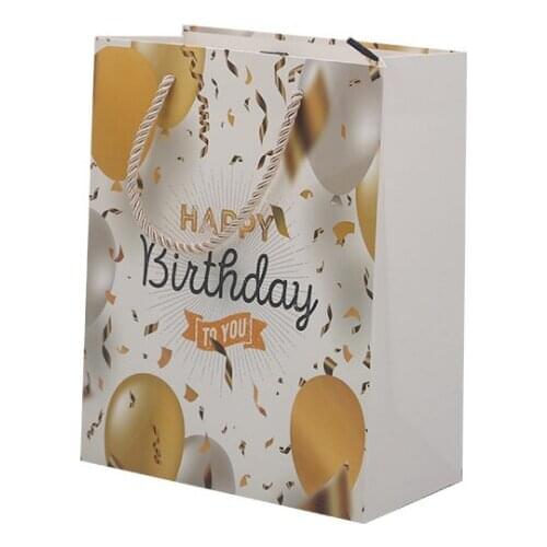 Custom Logo Printing Large Advertising Glitter Hologram Silver Foil Medium Premium Holographic Gift Packaging Paper Bag --XP2359