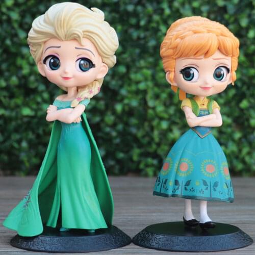 Disney Snow Queen Elsa Anna PVC Action Figure Olaf Kristoff Sven Anime Character Action Figure Childrens Toy Childrens Gift