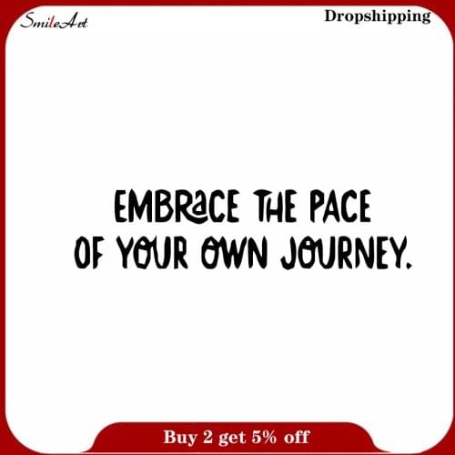 Exquisite Interesting text Self Adhesive Vinyl Waterproof Wall Decal vinyl Stickers Decoration Accessories Murals