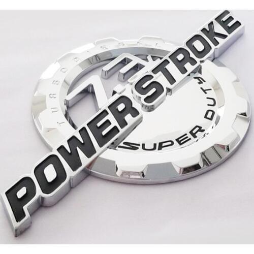 7.3L Powerstroke Emblem POWER STROKE SUPERDUTY Badge F F250 RE