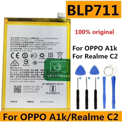 New BLP711 BLP713 BLP715 BLP729 BLP631 BLP741 Battery For OPPO F3 F5 A1K Realme X Lite 3 5 Pro X2 K3 Batteries