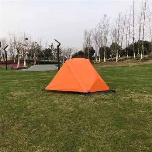 Orange Color MSR Hubba Hubba NX 1 Person Lightweight Backpacking Tent, Ripstop waterproof Tent,ultralight 1 man