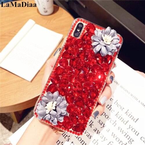 Luxury 3D Bling Crystal Diamonds Rhinestone Soft Back Case Cover For iphone 11 12 mini Pro MAX X XS MAX XR 6 6S Plus 7 8 PLUS