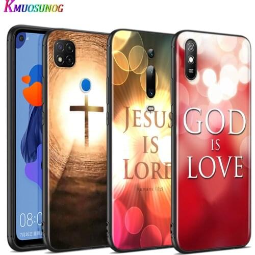 Silicone Cover Bible Christian Jesus For Xiaomi Redmi 9T 9 9C 9A 9AT 9i 8 8A 7 6 Pro 7A 6A 5 5A 4X Plus Phone Case
