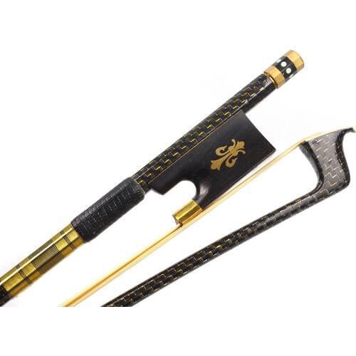 Top grade 4/4 violin Bow Carbon fiber Great Balance Natural HorseTail