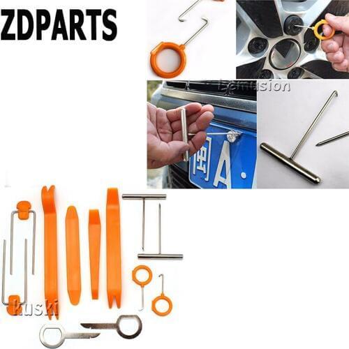 ZDPARTS 12Pc Car Styling Multifunction Audio Panel Pry Tools For Mitsubishi Asx Infiniti q50 Nissan Qashqai Juke X-trail T32