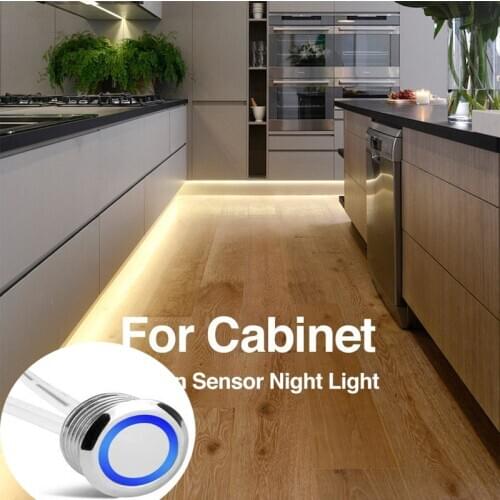 0.5m-5m DC 12v 2835 LED strip 60LED/m SMD embedded touch sensor switch kitchen room study living room induction light strip set