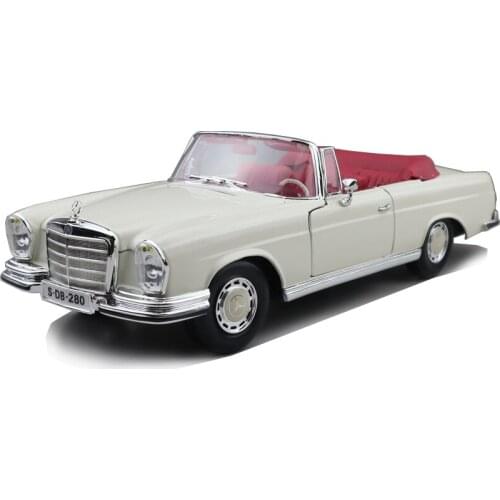 1/18 Benz 280SE 1967 Maisto 31811 Diecast Model Toys Car Boys Girls Gifts
