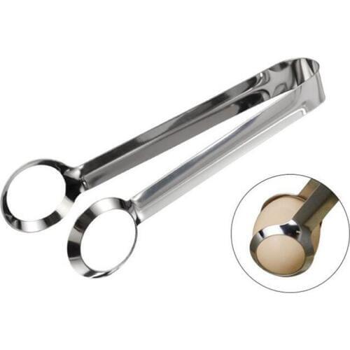 1pcs Egg Tong Convenient and practical Multifunction Cooking Tools Creative Stainless Steel Egg Tong Egg Clip Kitchen Supplies