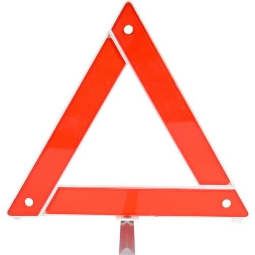1x Triangle Reflective Warning Sign Foldable Red Car Hazard Breakdown Warning stand Emergency EU Portable Parking Rack Reflector