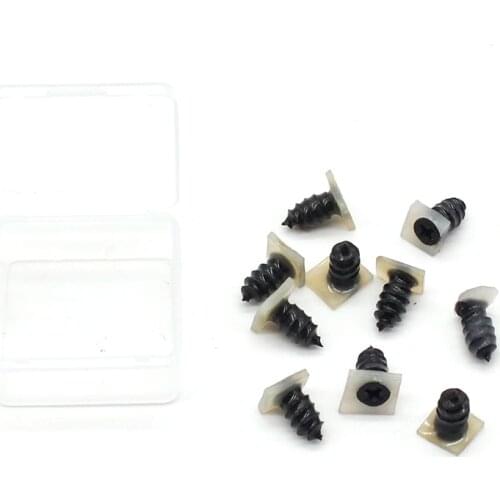 10pcs Vacuum Tyre Repair Nail Tubeless Self-Repairing Rubber Nails for Motorcycle Car Drill Puncture Glue Free Tire Film Nail