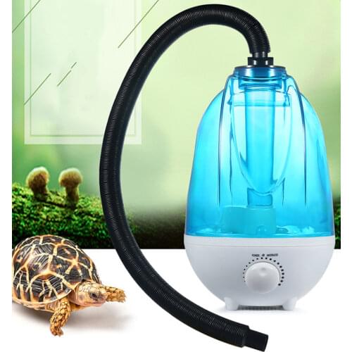 4L Reptile Terrarium Mute Vaporizer for Lizard Humidifier Amphibians Large Capacity Landscaping Portable Super Fogger Mute