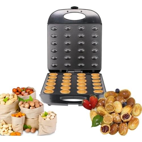 Large household nut machine nut machine frying pan machine cake machine sandwich machine baking machine donuts machine maker