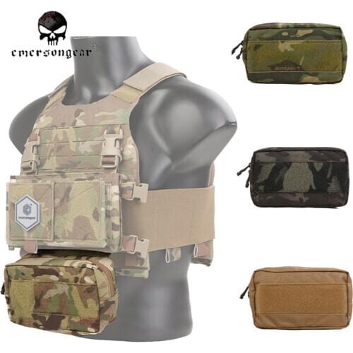 EMERSONGEAR Tactical Action Pouch Airsoft Hunting Vest Panel Molle Magazine Pouch Bag EM9060