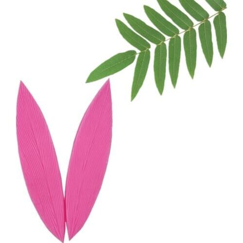 Fondant Cake Mold A Pair Of Willow Leaf Silicone Mold Cake Baking Tools Cake Decoration Baking Mold