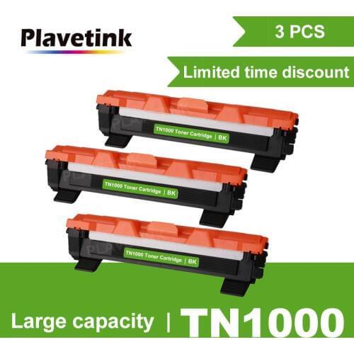 Plavetink TN1000 Toner Cartridge Compatible For Brother TN1030 TN1080 TN1060 TN1070 TN1075 HL-1110 1210 MFC-1810 DCP-1510 1610W